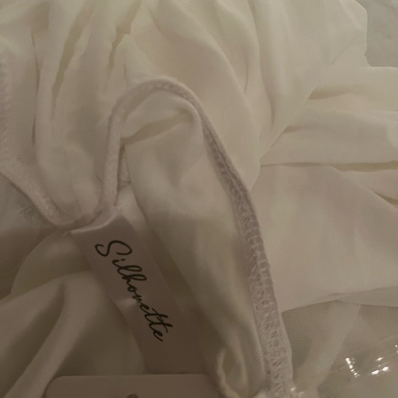 Silhouette Mesh Tube Maxi Dress! - Picture 4 of 4